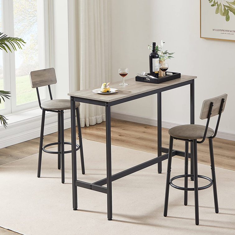 Bar and chair discount set